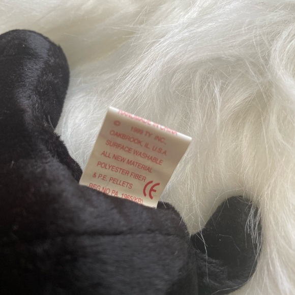 TY original Luke the black lab beanie baby - Picture 9 of 11